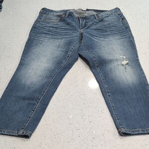 Torrid Mid Rise Straight Jeans